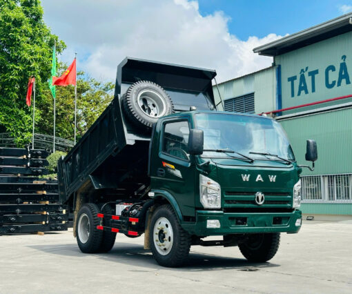 Xe tải ben WAW - 7.48/TD1 E5 1 cầu, do nhà máy ô tô Chiến Thắng lắp ráp