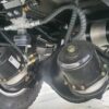 Hệ thống phanh 2 dòng khí nén độc lập và 4 mạch phanh