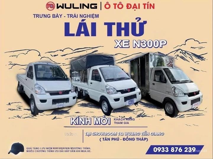 TQ WULING N300P LÁI THỬ