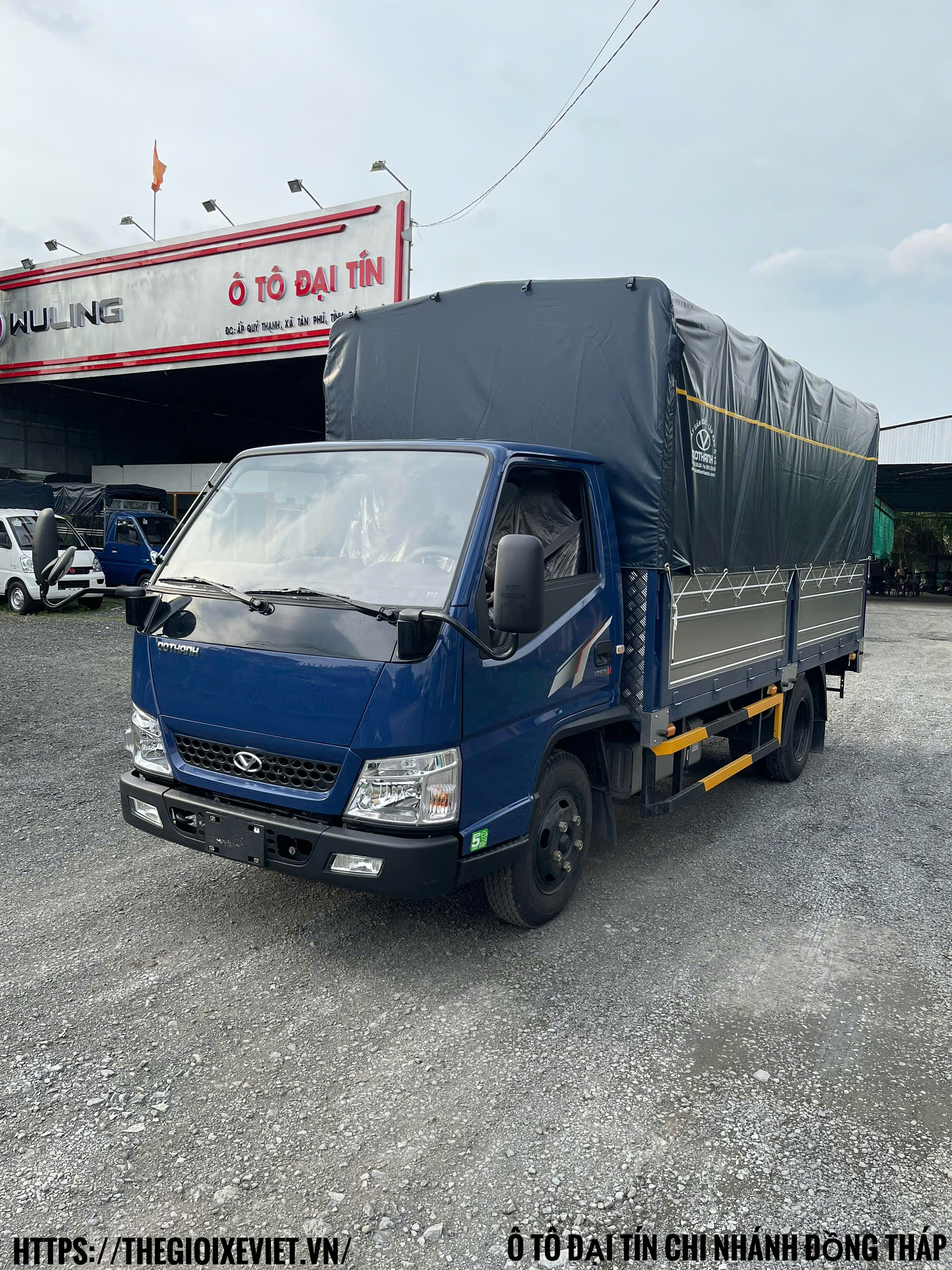 Xe Tải Đô Thành IZ62M Tải 3.5 Tấn Thùng Mui Bạt 4.4M 2025